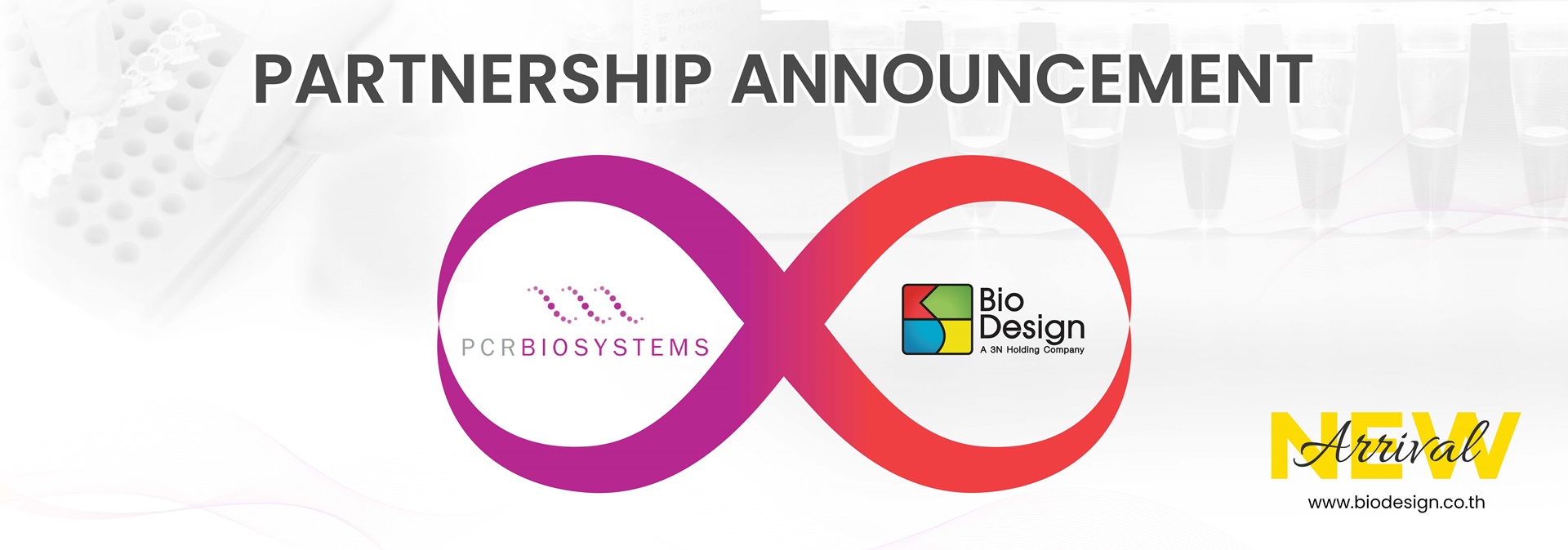 Partnership Announcement PCR Biosystems & BioDesign